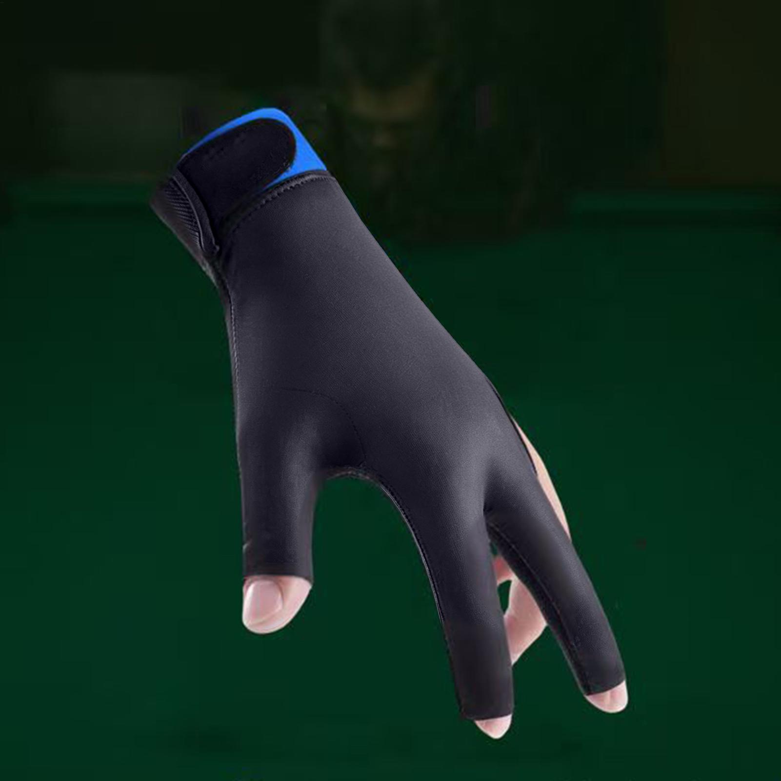 Men Accessories Hand - Billiards Glove Left Hand 3-Finger Anti-Slip