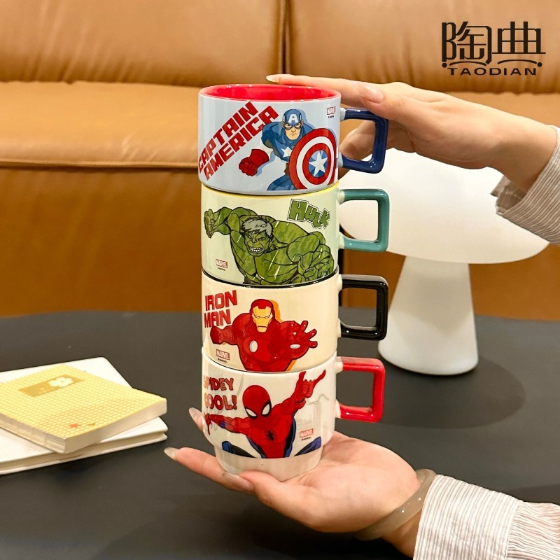 Men Accessories To Look Good - Avengers Marvel Animation Peripheral Ceramic Jenga