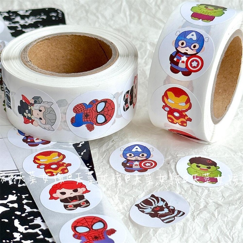 Men Accessories To Look Good - 500 Stickers Marvel Spider Man Iron