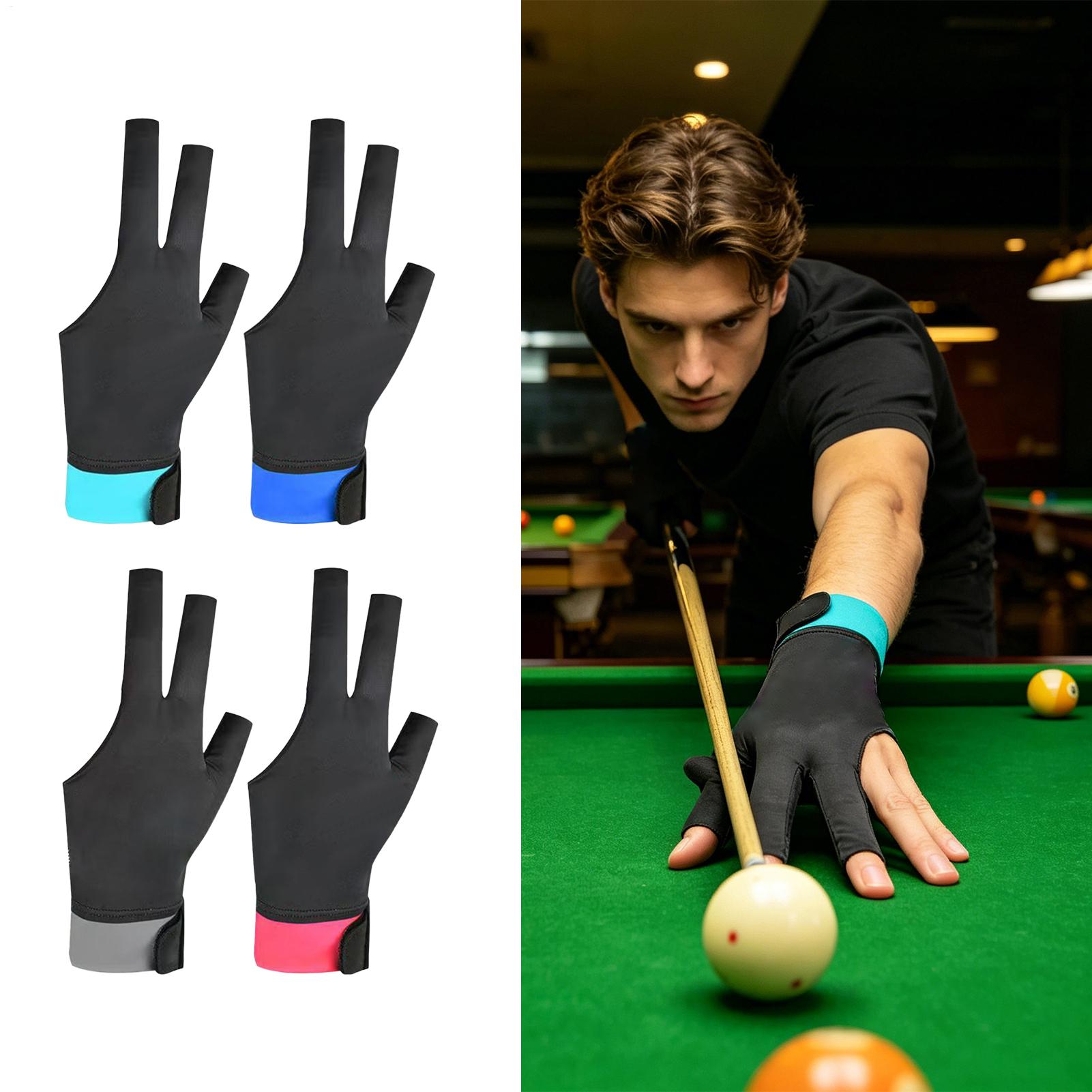 Men Accessories Hand - Pool Glove 3-Finger Anti-Slip Sports Accessories