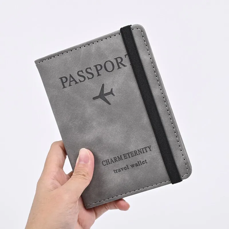 Men'S Accessories Wallet - Men PU Leather Wallet Travel Passport