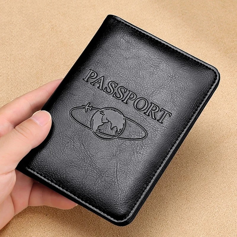 Unisex Genuine Leather Passpor - Men'S Accessories Wallet recension och pris