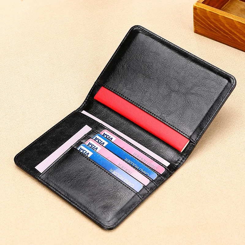 Unisex Genuine Leather Passpor - Men'S Accessories Wallet recension och pris