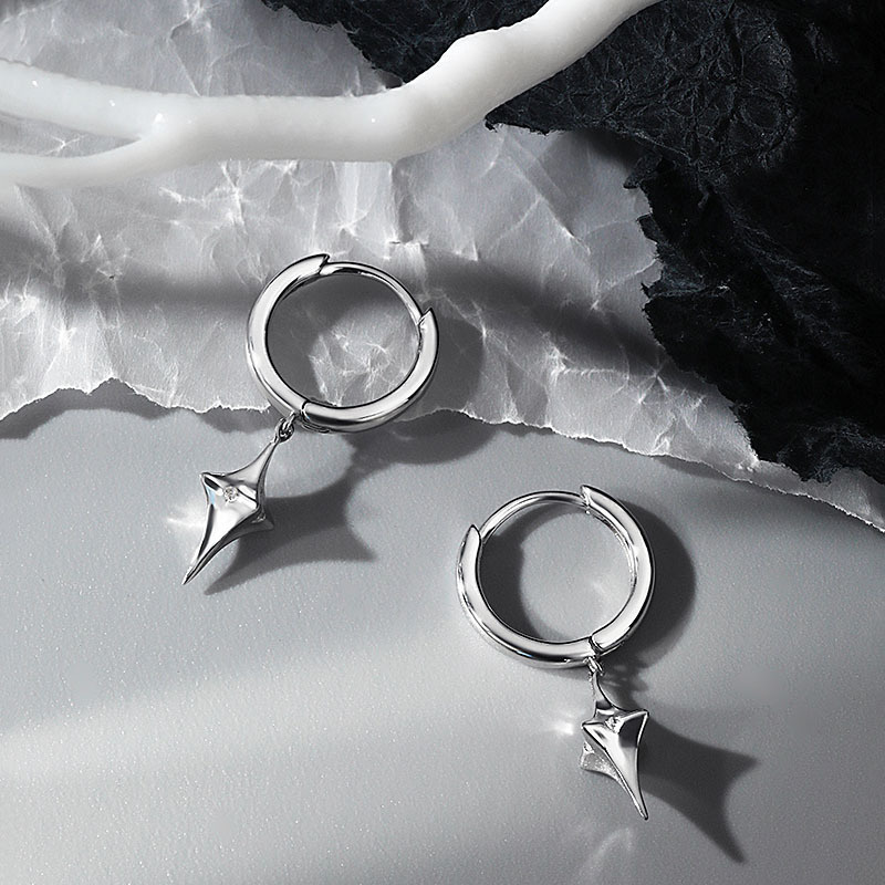 Classic Star Drop Earrings For - Men'S Accessories Drop Shipping recension och pris