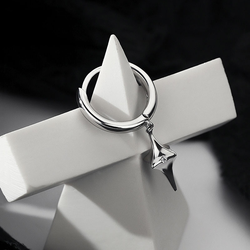 Classic Star Drop Earrings For - Men'S Accessories Drop Shipping recension och pris