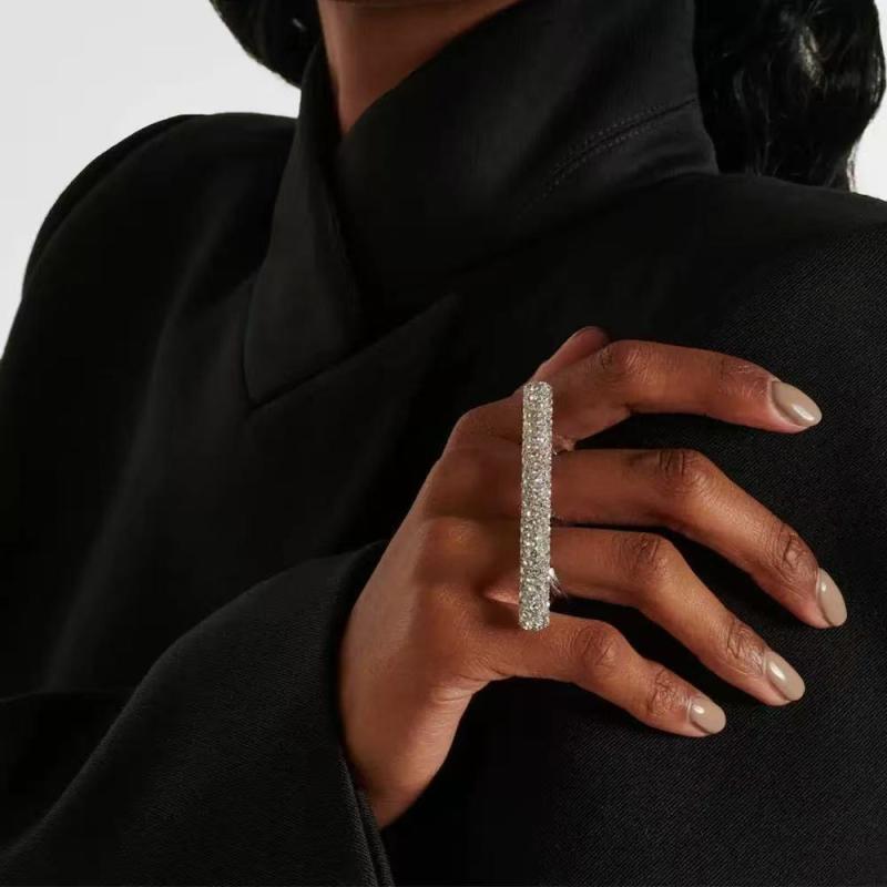 Hot Fashion Lady Long Bar Ring - Men Accessories In Dubai recension och pris