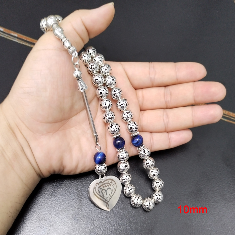 Tasbih set Metal beads blue ti - Men Accessories Hk recension och pris