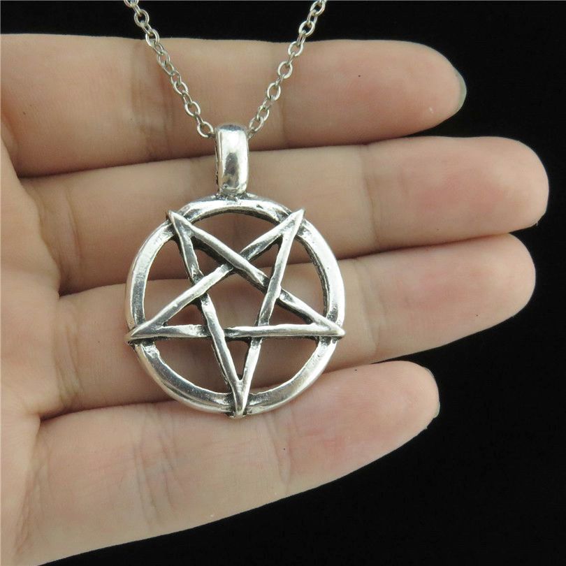 Fashion Vintage Silver Color P - Men Accessories Aesthetic recension och pris