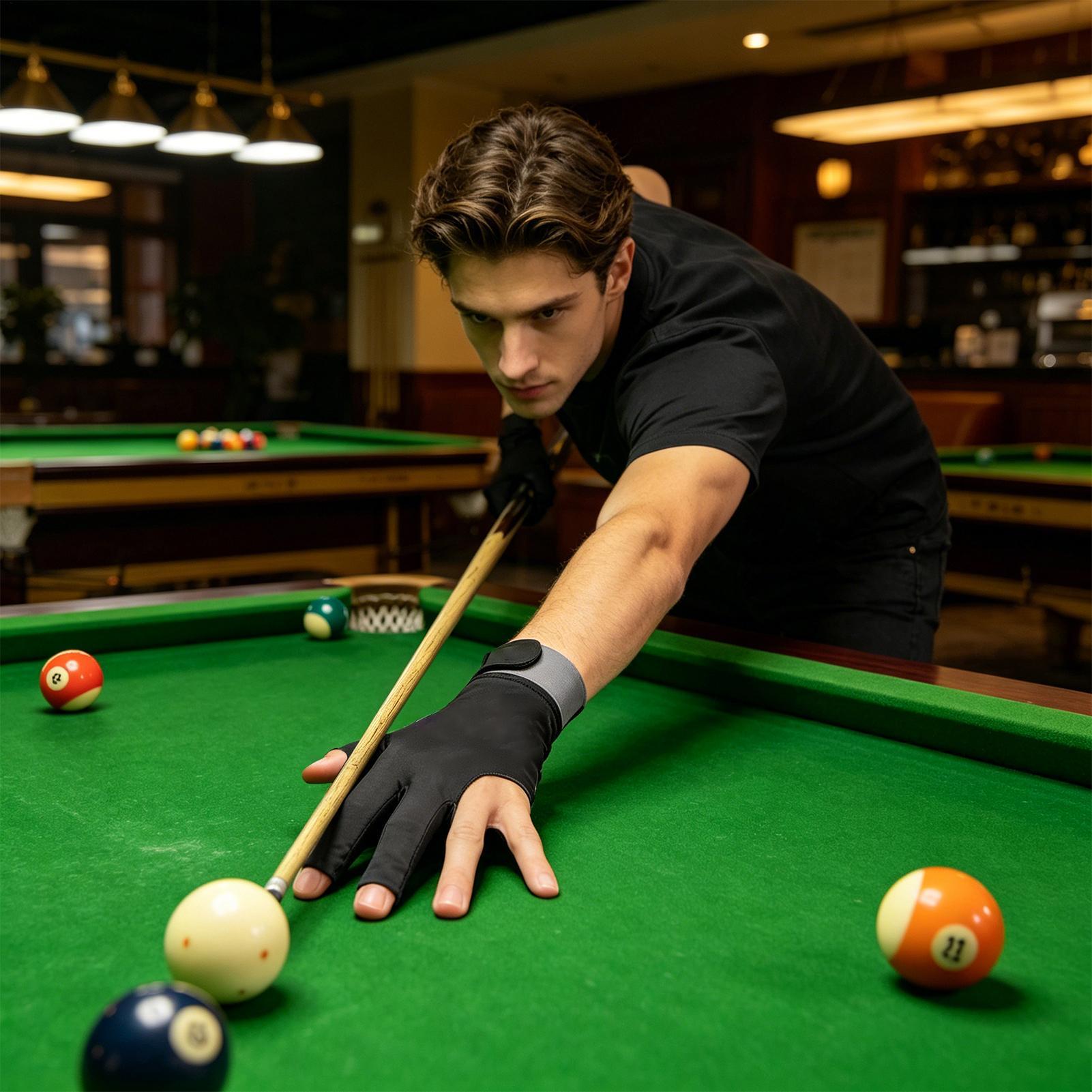Pool Glove Left Hand 3-Finger  - Men Accessories Hand recension och pris