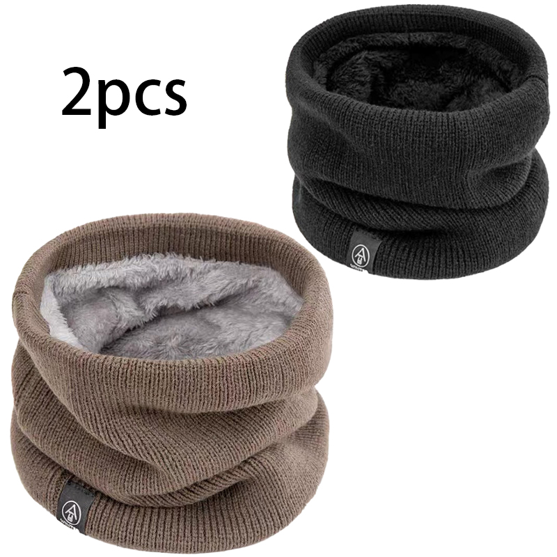 Two-Pack Fleece Lined Scarves, - Men Accessories Hk recension och pris