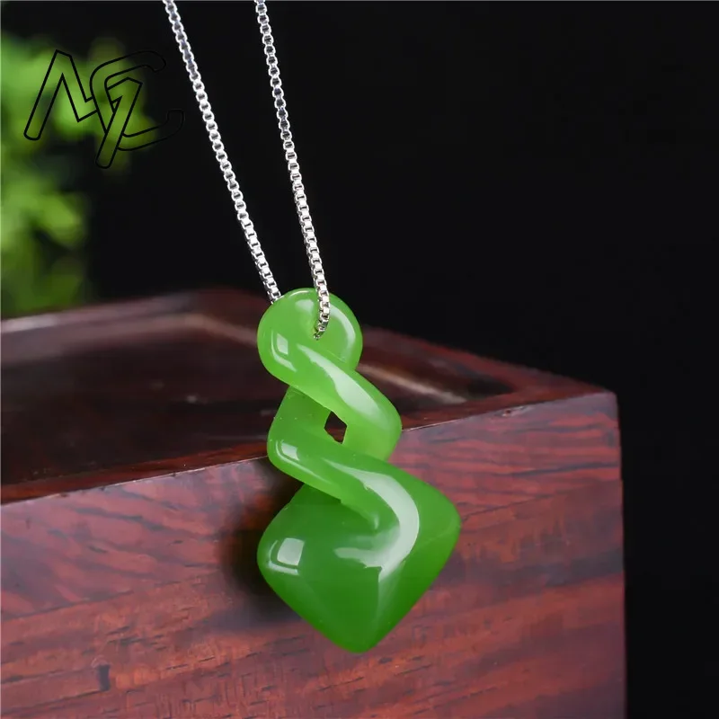 Natural Hetian Jade Green Colo - Men Accessories Hand recension och pris