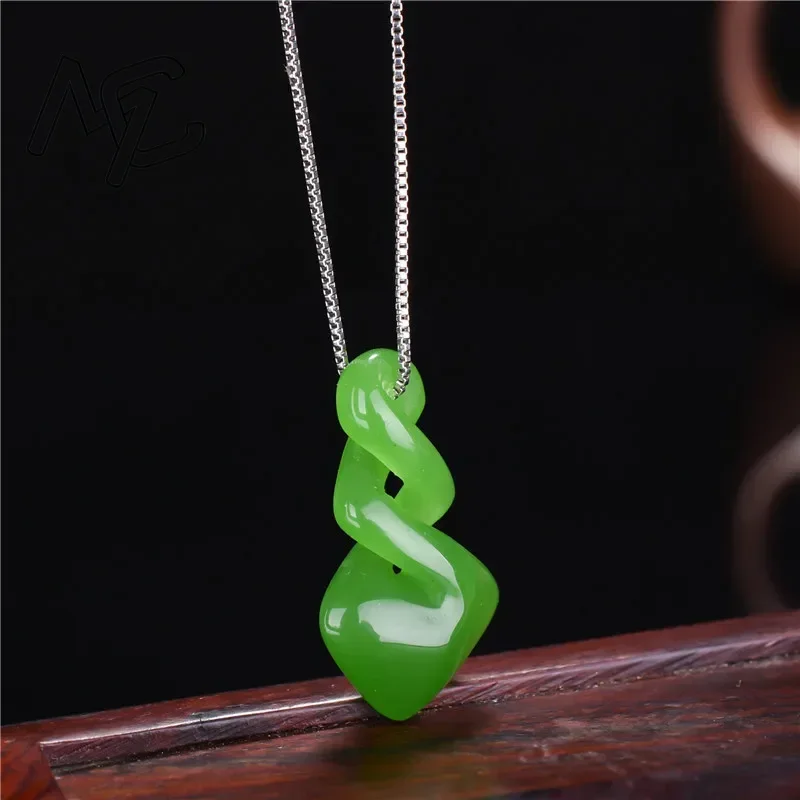Natural Hetian Jade Green Colo - Men Accessories Hand recension och pris