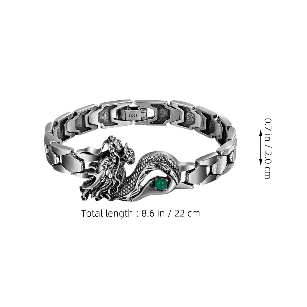 Stylish Dragon Bracelet Fade R - Men Accessories Aesthetic recension och pris