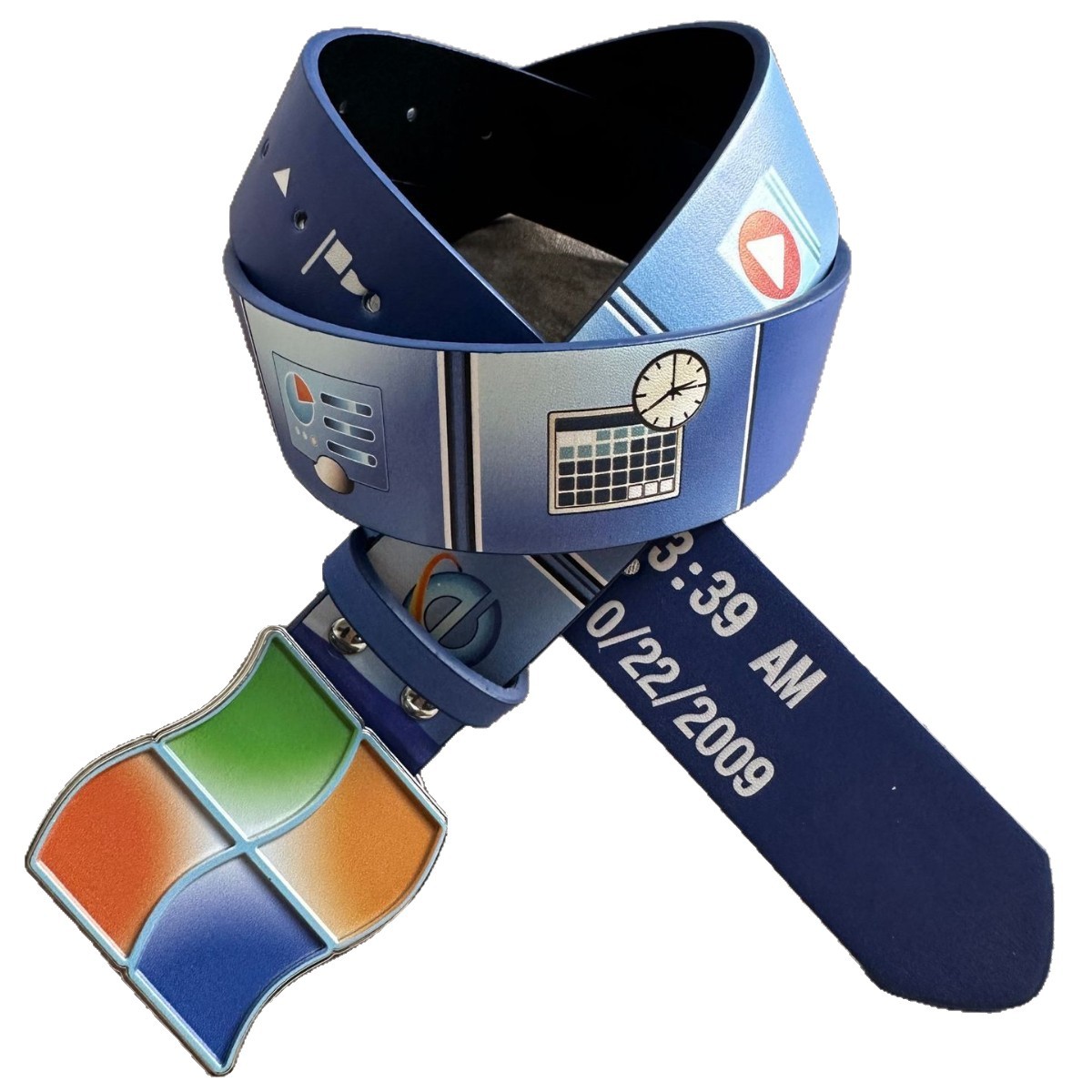 Fashion Retro Blue Tech Aesthe - Men Accessories Aesthetic recension och pris