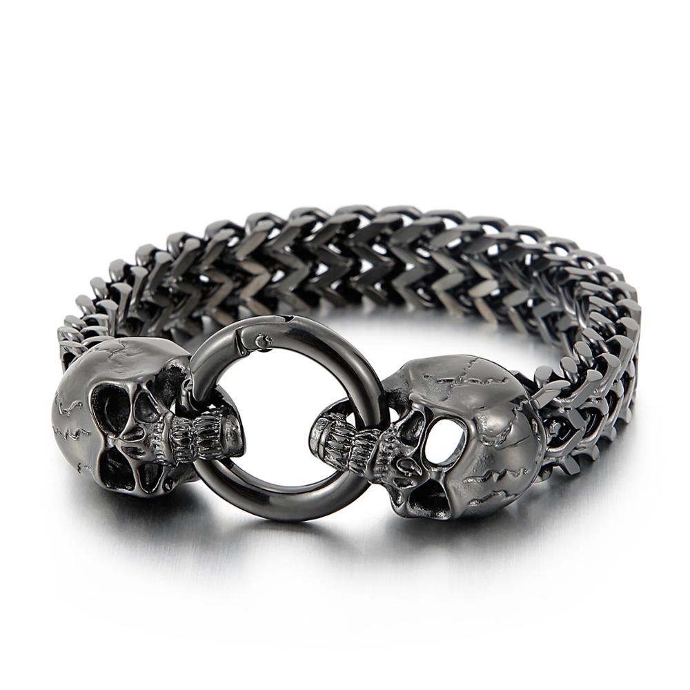 KALEN Punk Stainless Steel Sku - Men Accessories Ring And Bracelet recension och pris