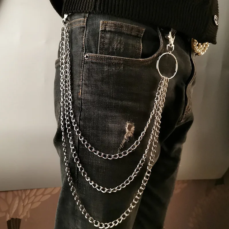 Layer Metal Belt Chain Punk Ho - Men'S Accessories Wallet recension och pris