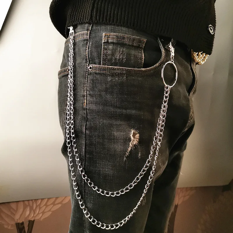 Layer Metal Belt Chain Punk Ho - Men'S Accessories Wallet recension och pris