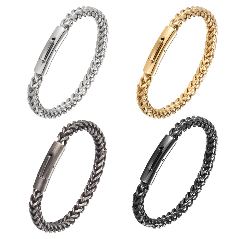 Men's Titanium Steel Niche hig - Men Accessories Ring And Bracelet recension och pris