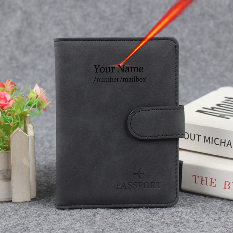 Magnetic Button Passport Cover - Men'S Accessories Wallet recension och pris