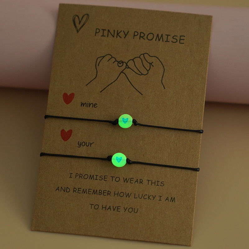 2Pcs Promise Couple Bracelets  - Men Accessories Aesthetic recension och pris