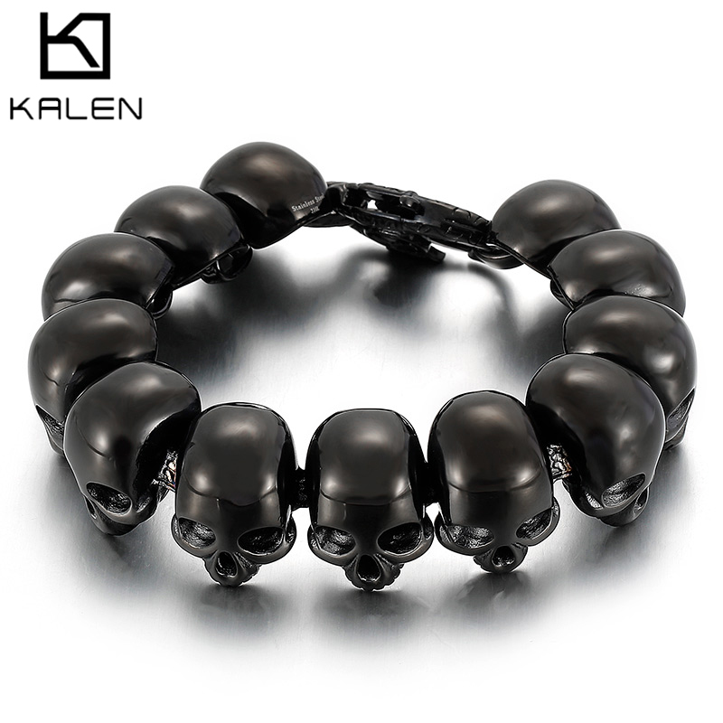 Kalen Hip-Hop Rock Men's Stain - Men Accessories Ring And Bracelet recension och pris