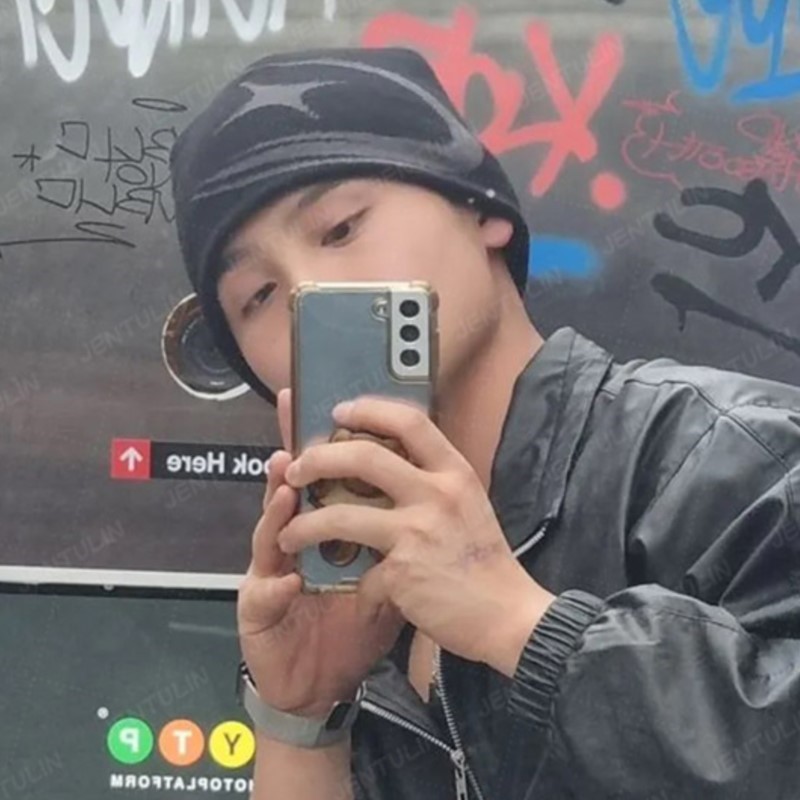 Korean Men Graphic Unisex Acce - Men Accessories Aesthetic recension och pris