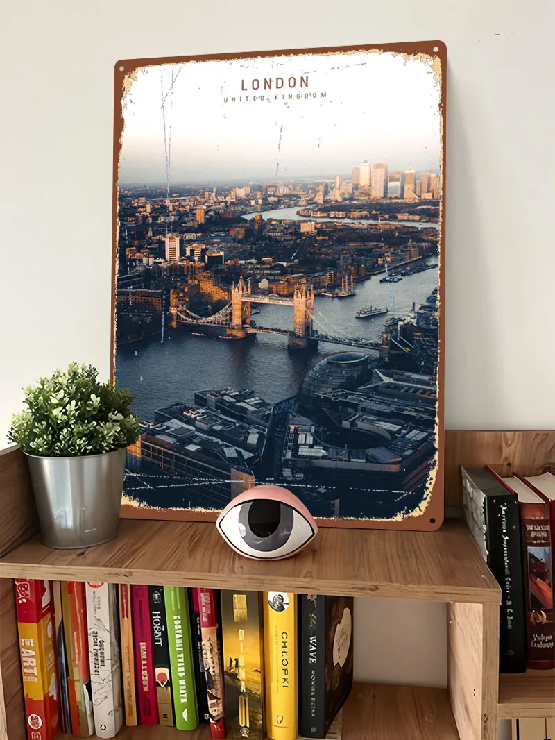 London Sign Famous City Metal  - Men'S Accessories London recension och pris