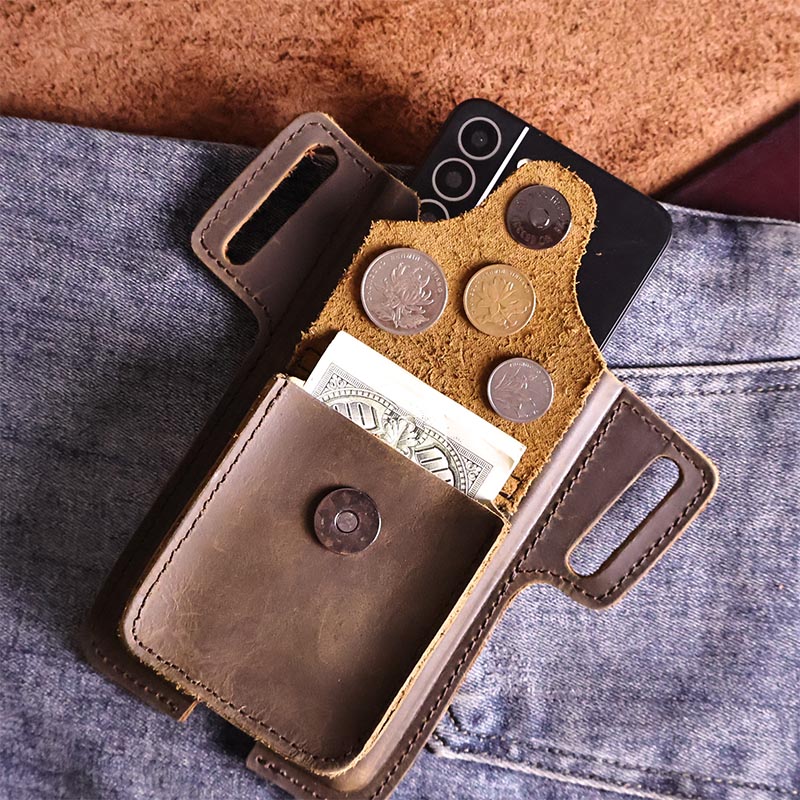 1pcVintage top-grade cowhide f - Men'S Accessories Wallet recension och pris