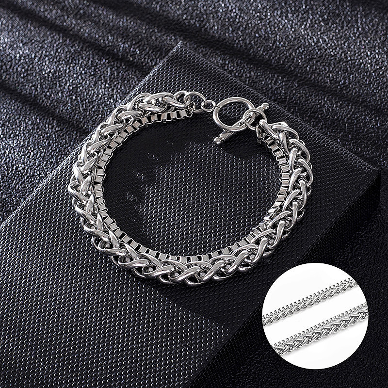 New 316L Stainless Steel Cable - Men Accessories Aesthetic recension och pris