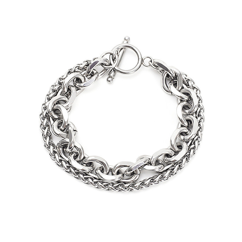 New 316L Stainless Steel Cable - Men Accessories Aesthetic recension och pris