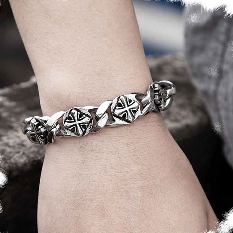 Trend Retro Celtic Cross Patte - Men Accessories Ring And Bracelet recension och pris