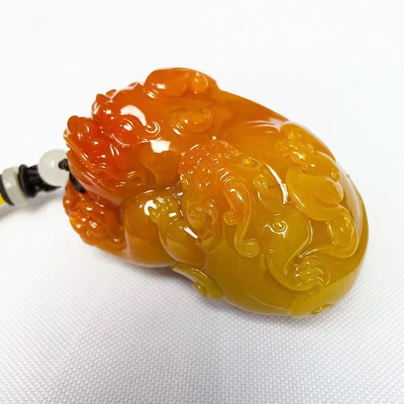Natural Huang Longyu Pixiu Pen - Men Accessories Hand recension och pris
